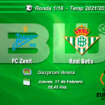 1 16 FC Zenit vs Real Betis