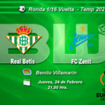 1 16 Real Betis vs FC Zenit