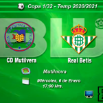 COPA – UD Multivera vs Real Betis