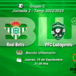 J-2 Real Betis vs PFC Ludogorets