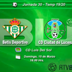 J30 – Betis Deportivo – Ciudad de Lucena