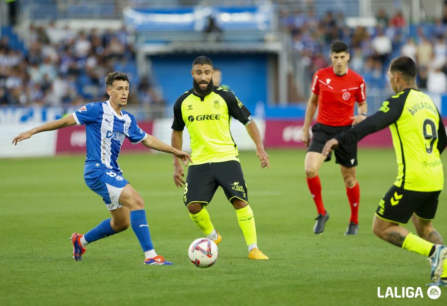 Chronicle. Minutes left 0-0. Depor Alavés vs Real Betis